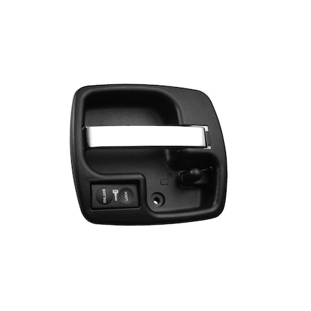 Eberhard Manufacturing Co Inside Locking Handle, Black & Chrome EMC 21000-PKL-35